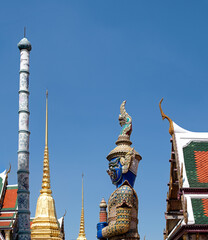 The Temple of the Emerald Buddha and The Grand Palace