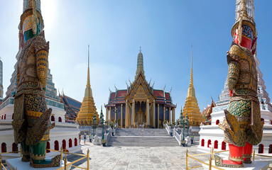 The Temple of the Emerald Buddha and The Grand Palace