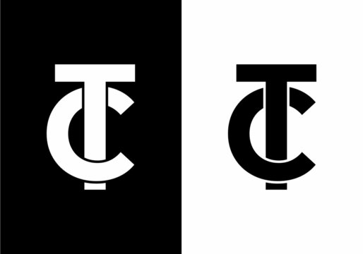 Modern simple TC initial letter