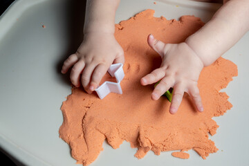 parent and hands