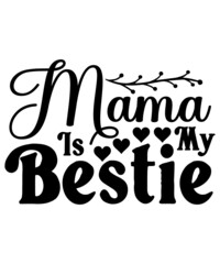Obraz premium Friendship Svg Bundle, Friends Svg, Best Friends Svg, Besties to the Resties,Best Friends Bundle Svg, Svg files for cricut, silhouette file