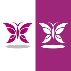 Butterfly logo icon vector design