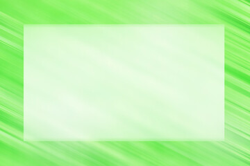 Green mint grassy bright gradient background with diagonal light stripes with border frame stroke.