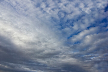 abstract background blue sky with beautiful white clouds