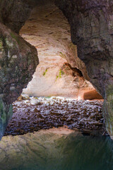 Natural stone phenomenon- God`s bridge in Bulgaria