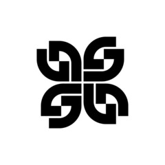 Obraz premium Abstract logo. Geometric abstract logos. Icon design