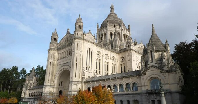 The Basilica Sainte Therese of Lisieux, Calvados department, France