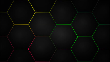Obraz premium neon background