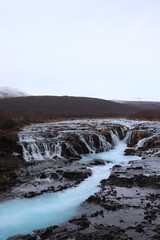 Waterfalls of Iceland, it looks like another planet.