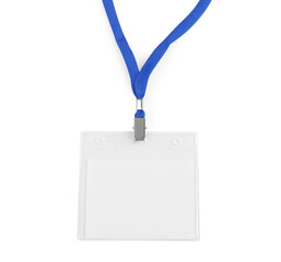 Blank badge on white background. Mockup for design