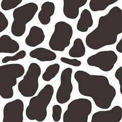 Seamless vector printing realistic animal texture. Abstract pattern - imitation of animal skin