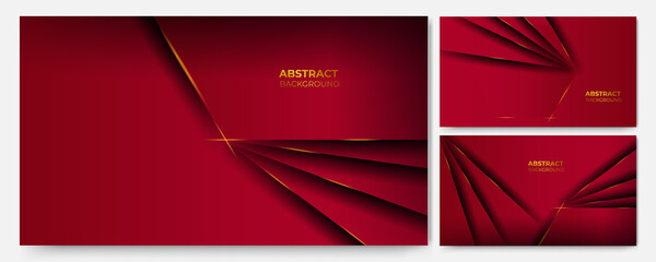 Red and gold background