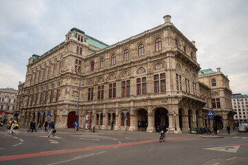 Fototapeta na wymiar Beautiful downtown Vienna