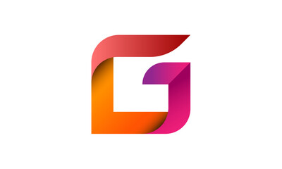 Illustration vector graphic of the Letter g logo design template