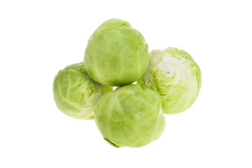 Fototapeta premium a bunch of brussels sprouts