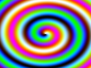 abstract colorful spiral