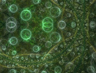 Imaginatory fractal abstract background Image