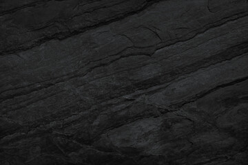 Dark grey black slate background or texture. Black granite slabs background.