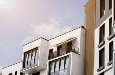 modern block of flats