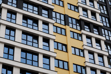Fototapeta premium residential modern buildings