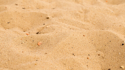 A large array of river sand as a background from natural ingredients