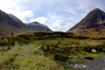 Scotish highlands, panorama