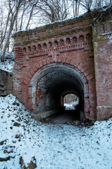 winter fortress tunnel enter