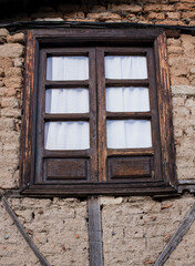 Traditional architecture of Cabezuela del Valle, Caceres, Spain