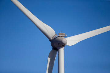 Wind turbine at the Southern part of Tenerife in the Spanish Canary Islands