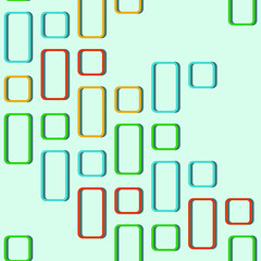 GEOMETRIC SEAMLESS PATTERN MOTIF DESIGN, SURFACE PATTERN. FOR TEXTILE, FABRIC, AND OTHER MOTIF PRODUCTS.