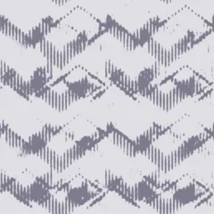 Foto op Plexiglas 3D Naadloos vintage vloerkleed met slijtage-effect. geruit tapijt. Hand getekende naadloze abstracte patroon met Oost-motieven. vector illustratie