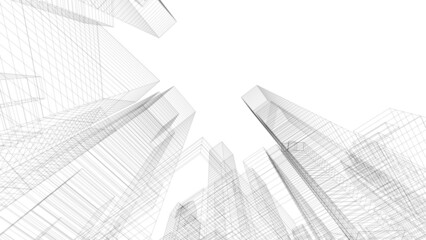 Fototapeta premium abstract architecture background