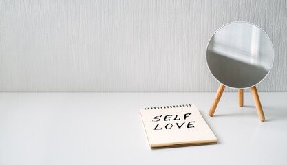 Self love, state of appreciation for oneself, physical, psychological and spiritual growth, taking...