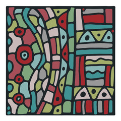 graffiti on wall/ Himbeer Garden