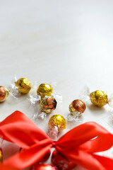 Chocolate candy love heart