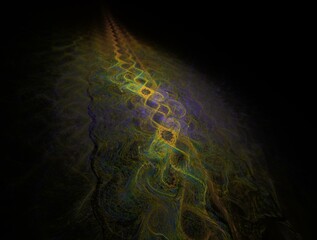 Imaginatory fractal abstract background Image
