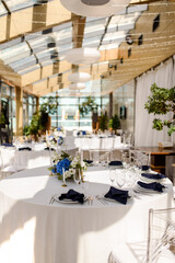 table setting for a dinner