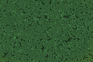 creative green pattern with soft curves computer graphic texture background illustration