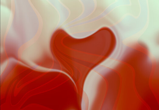 abstract background with hearts