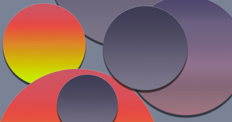 Elegant vintage background with circle geometric layers for art banner