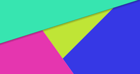 Colorful background with geometric layers