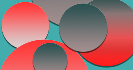 Elegant background with circle geometric layers for art banner