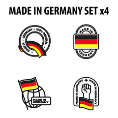 MADE IN GERMANY MODERN BADGE