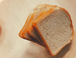 Pane bianco a fette