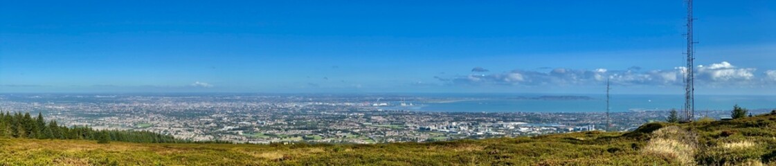 Clouds over landscape