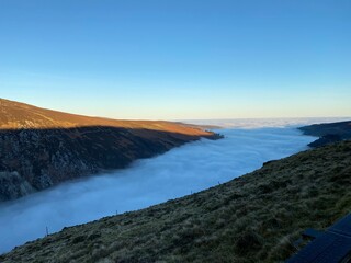 Glendalough in the clouds