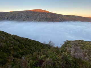 Glendalough in the clouds