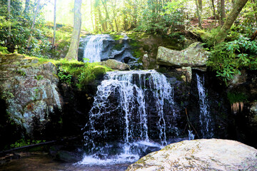 waterfall in the park