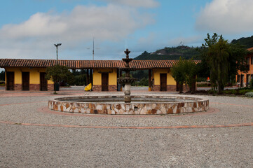 Water source in the foreground