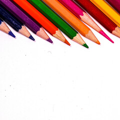 Background with the image of pencils